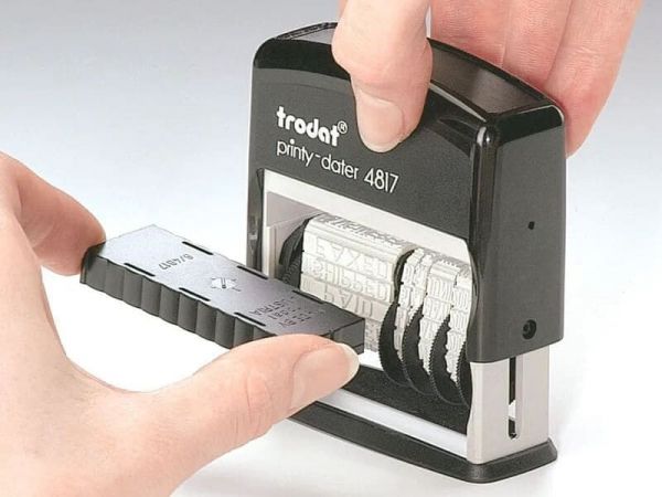 Trodat Printy Dater 4817 Standardtexte