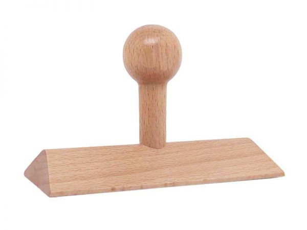Holzstempel individuell eckig (130x90 mm, 18 Zeilen)
