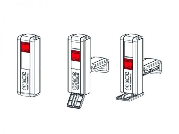 Colop Pocket Stamp Plus 20 (38x14 mm, 4 Zeilen)