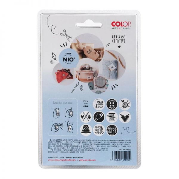 Stempelset Handmade "Lass uns kreativ sein"