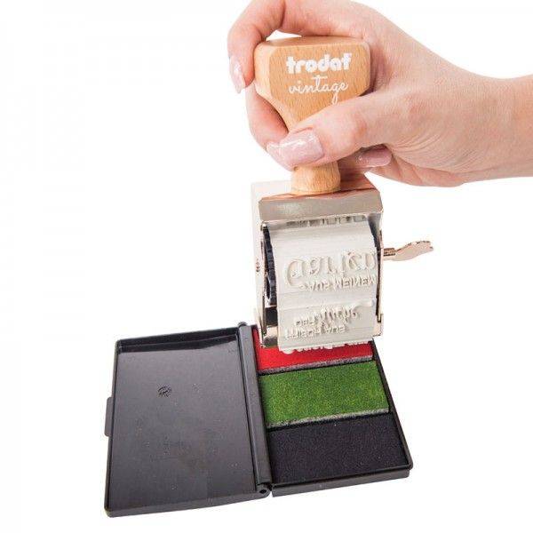 Stempelset Trodat Vintage Selbstgemachtes