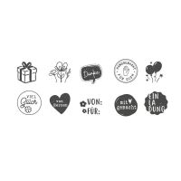 Vorschau: Stempelset Deutsch "Schenke Glück!" Vorschau: Stempelset Deutsch "Schenke Glück!"