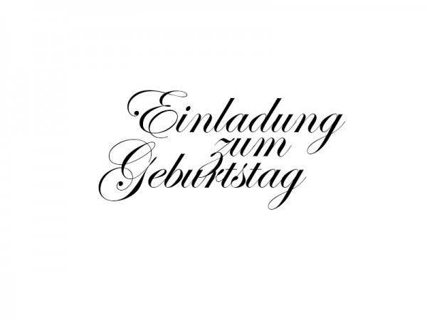 Stempel Einladung Geburtstag Trodat 4915