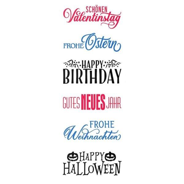 Stempelset Trodat Vintage Besondere Anlässe