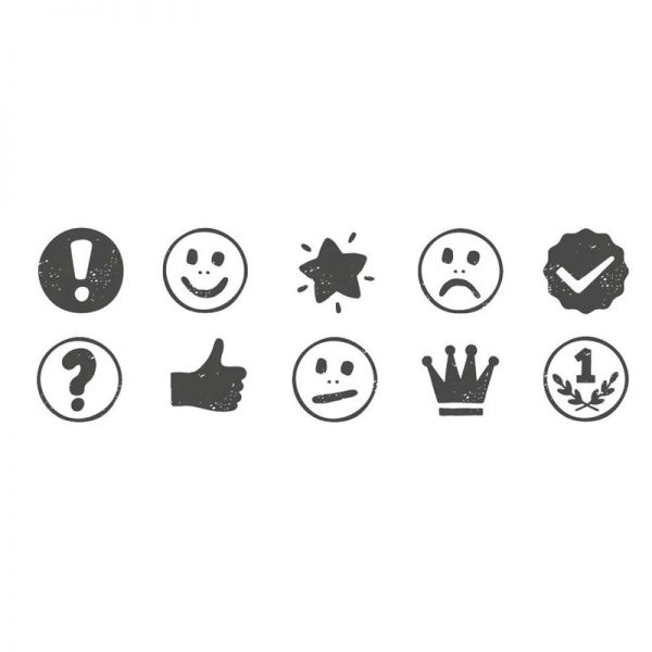 Stempelset Lehrer "Gut gemacht"