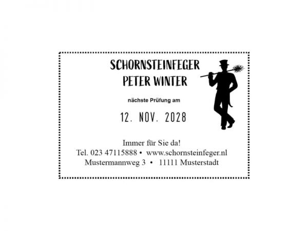 Trodat Classic Datumstempel 2910/P07 mit Textplatte (60x40 mm, 7 Zeilen)