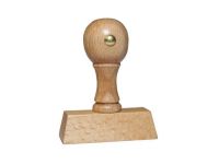 Holzstempel individuell eckig (70x20 mm, 4 Zeilen) Holzstempel individuell eckig (70x20 mm, 4 Zeilen)