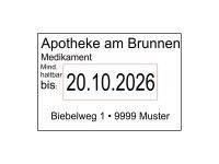 Vorschau: Apothekenstempel Colop 2360 Dater Green Line Vorschau: Apothekenstempel Colop 2360 Dater Green Line