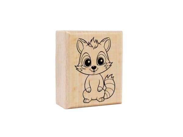 Motivstempel Waschbär (60x50 mm)