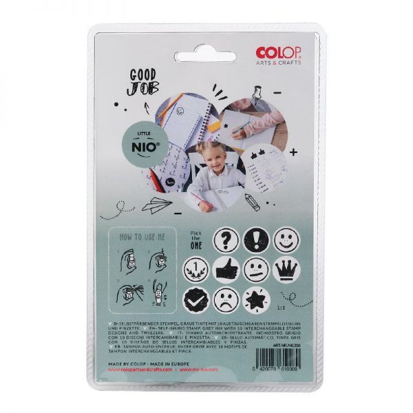 Stempelset Lehrer "Gut gemacht"