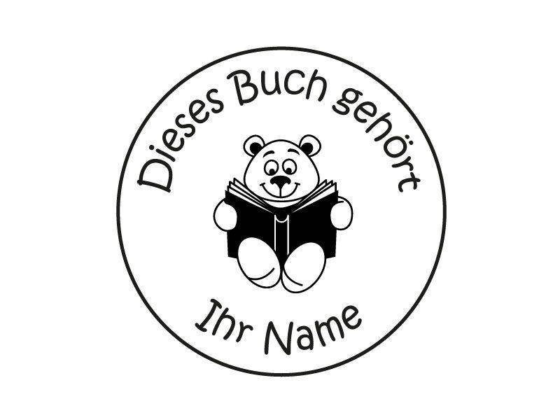 10650-buchstempel-abdruck-teddybaer-rund-40-mm