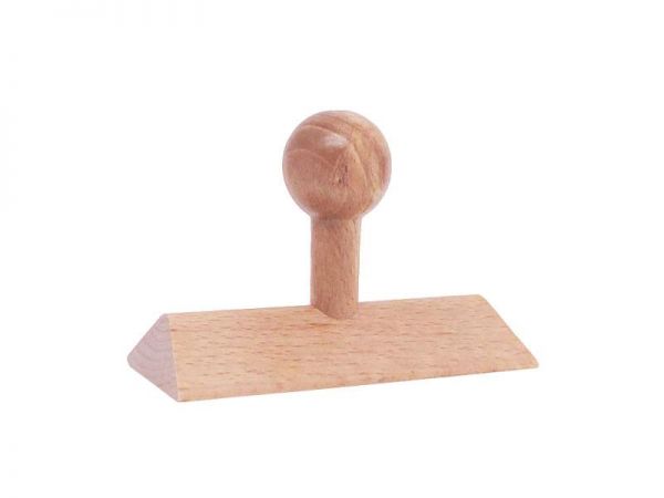 Holzstempel individuell eckig (110x50 mm, 10 Zeilen)